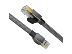 Lurelia Cabo Ethernet Cat 8 40 Gbps 2000 Mhz 2m S/ftp Cobre Puro Vermelho, Para Instalação Limpa