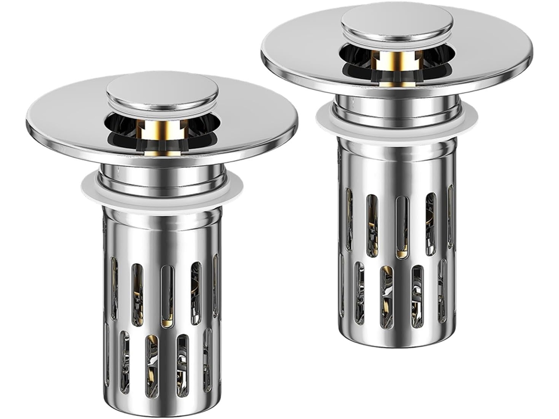 Desentupidor Pequeno E Potente Com Ventosa Para Remover Entupimentos Em Ralos De Pias De Banheiro. Para Prevenir E