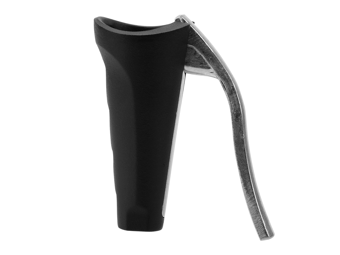 Ferramenta para Agulhar Maçãs e Vegetais em Liga de Zinco, Material de Metal Acrílico, Pinça Cônica. MDUG (preto)
