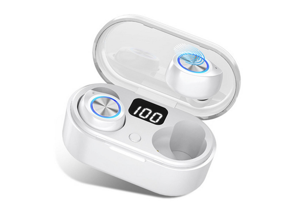 Kablosuz Bluetooth Kulaklık Tw80 Beyaz Renk UISAVE