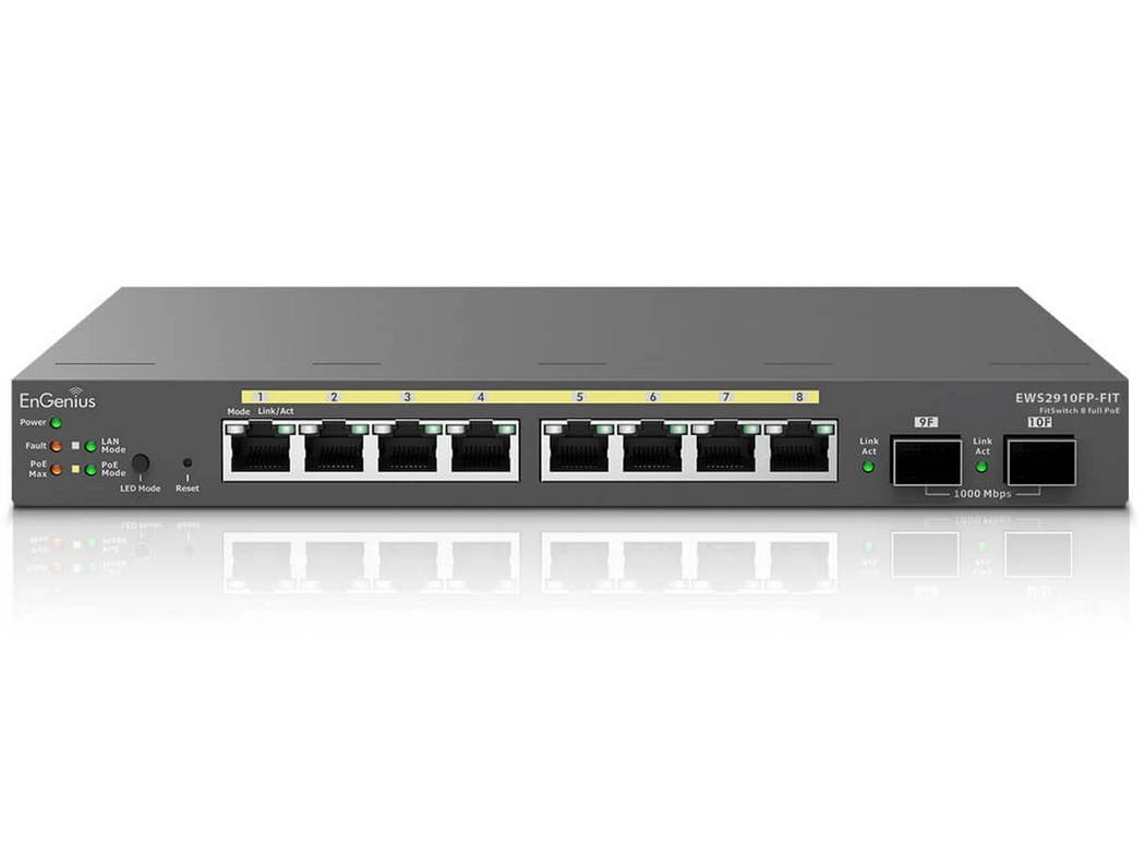 ENGENIUS Ews2910fp, Switch Gerenciado L2/l3, Gigabit, PoE