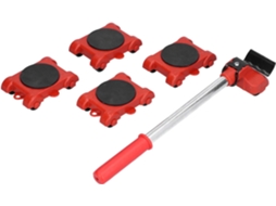 Kit para Movimentação de Móveis, Auxiliar para Levantamento e Movimentação de Móveis, Ferramenta para Transporte de Máquina de Lavar
