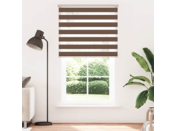 Maison Exclusive - Cortina De Zebra 135x200 Cm Largura Do Tecido 130,9cm Poliéster