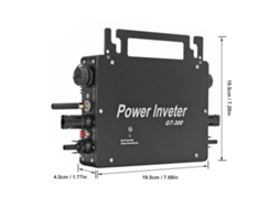 Inversor Micro Solar Grid Tie 300w Wifi 1fase