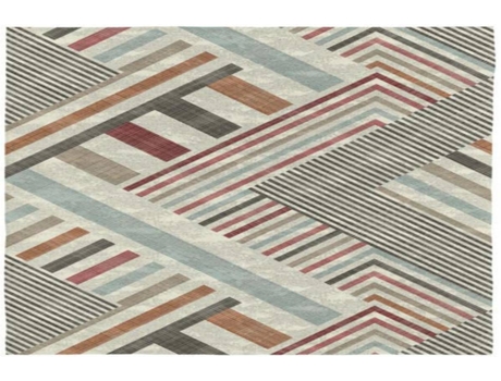 Tapete RODIER Blok (Multicor - 160x230 cm - Algodão)