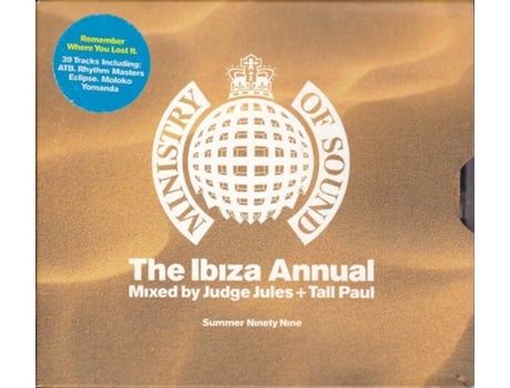 Cd The Ibiza Annual - Summer Ninety Nine Ministry Of Sound