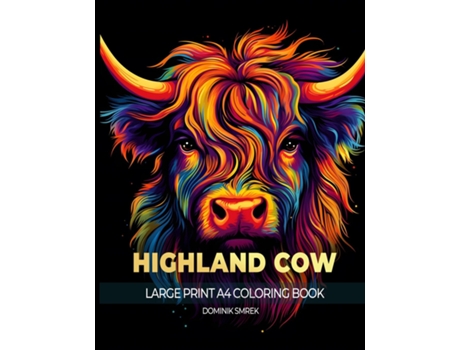 Livro Scottish Highland Cow De Dominik Smrek (inglês)
