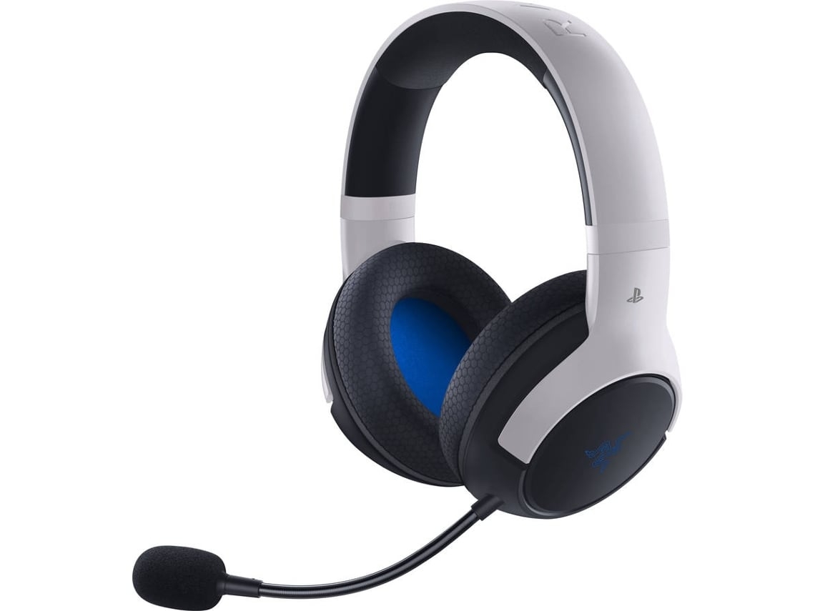 Auscultadores RAZER Kaira HyperSpeed PS5 (Outlet Grade A - Over Ear - Microfone - Noise Canceling - Branco)