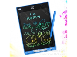 Quadro de Escrita Lcd, Brinquedo Eletrônico de Desenho para Criançastela Colorida Azul Profunda de 8,5 Polegadas CHENNNLS