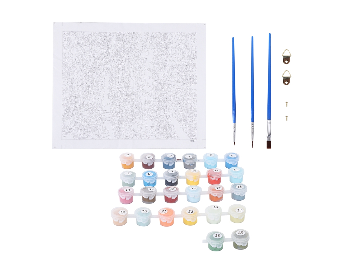 Laxiscreed Pintura A Óleo Digital Artística Para Decoração Exclusiva
