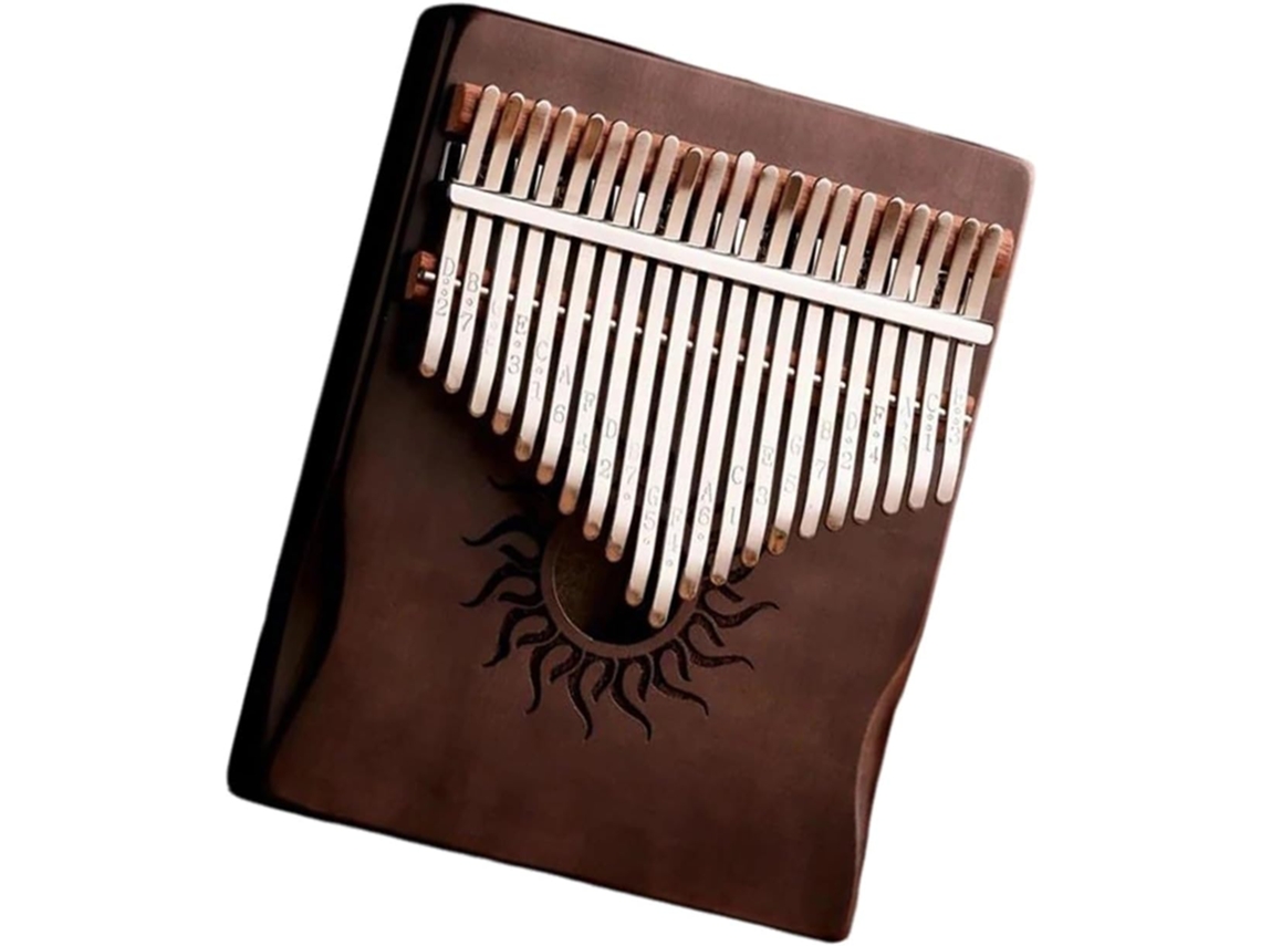 Kalimba De 17 Teclas (marrom)