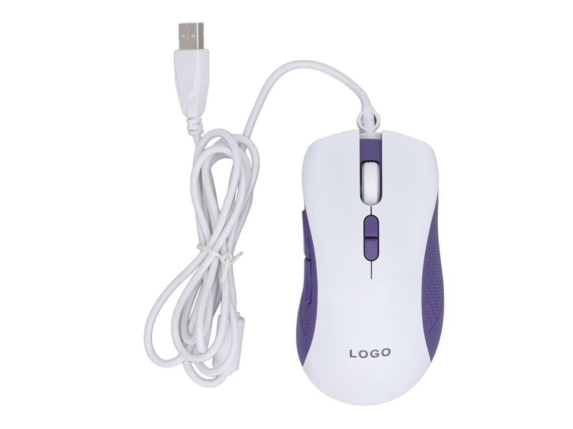 RATÓN PARA JUEGOS CON CABLE, 7200 DPI, 7 botones, RGB, ergonómico, para juegos y oficina, S/MARCA
