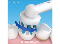 Escova de Dentes Elétrica ORAL-B Vitality 100 Cross Action Preto