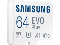 Cartão Memória Samsung EVO Plus 2021 MicroSd 64GB (Outlet Caixa Aberta )