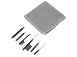 Kit De Limpeza Para Aparelhos Auditivos, Ferramenta De Limpeza Durável Em Pvc Com 7 Hastes Escova Para Remoção Cera