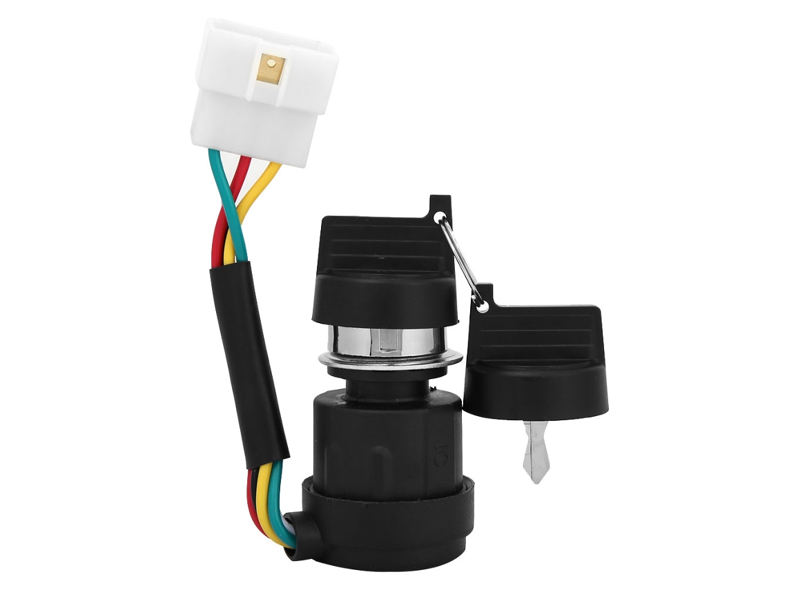 Chave De Ignição Com 2 Chaves Para Motor Diesel Arrefecido 178f/186f Trator Agricola