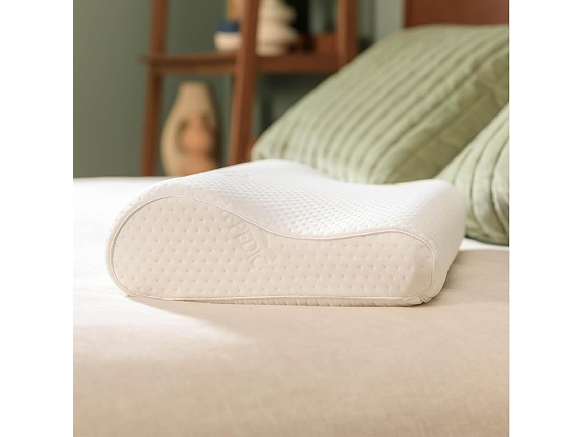Lurelia Almofada, Ergonómico, Para Dormir De Lado, Branco