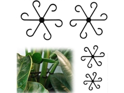 Conjunto de 12 suportes triangulares AQUAFORGE para vasos de flores, antiderrapantes e respiráveis