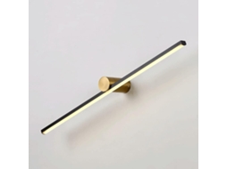 Applique Mural De Metal, Led, Moderna, Linear, 360, Para Corredor, Para Sala, Para Quarto