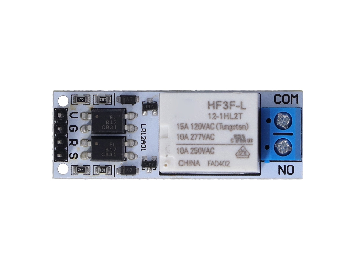 Módulo de Relé Latching 12V Bistável Auto Bloqueio LR12A01 10A