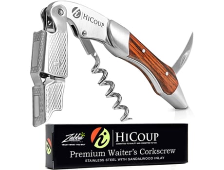 Abridor De Vinhos Saca Rolhas Profissional Para Garrafas De Vinho Aço Inoxidável Beeworks