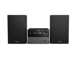 Sistema de áudio doméstico PHILIPS Tam3505/12 Micro sistema de música para uso doméstico 18 W preto cinza