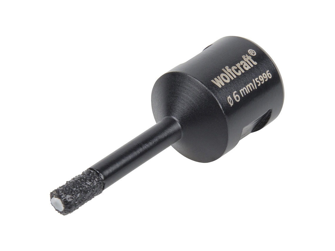 Craniana diamante 6mm Ceramic para rebarbadora 5996000 WOLFCRAFT