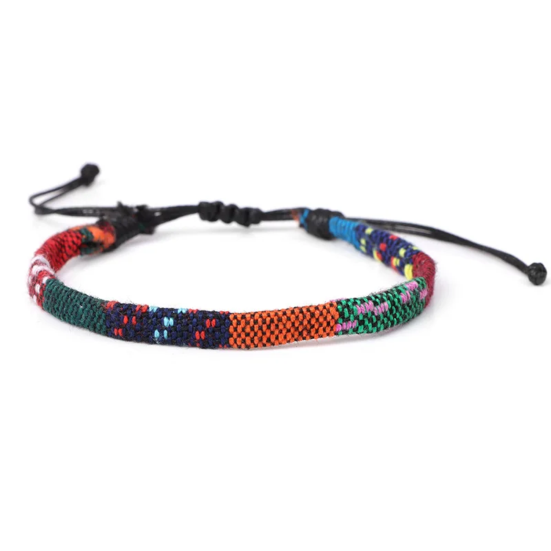 Pulseiras de Casal Artesanais em Estilo Boêmio, com Miçangas e Detalhes Trançados, Ajustáveis. MDUG