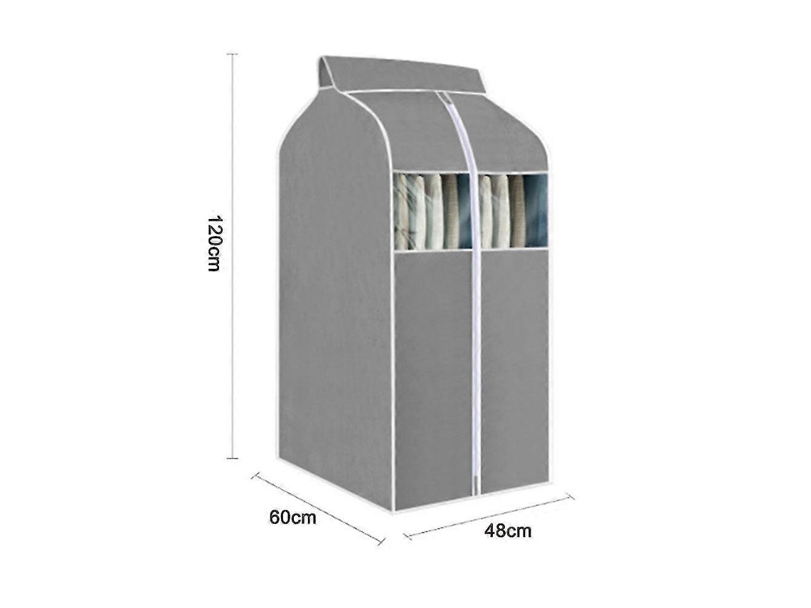 Saco para roupas durável, organizador de saco para guardar roupas, capa de poeira para roupas Slowmoose