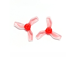 Transparente Vermelha 4 Hélice Gemfan 1219 3 Pás 1.2x1.9x3 31mm Furo 1mm Drone Fpv Brushless 0703 1103 MDUG