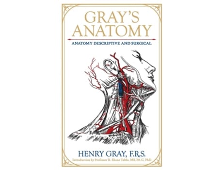Livro Grays Anatomy de Dr Henry Gray FRS (Inglês)