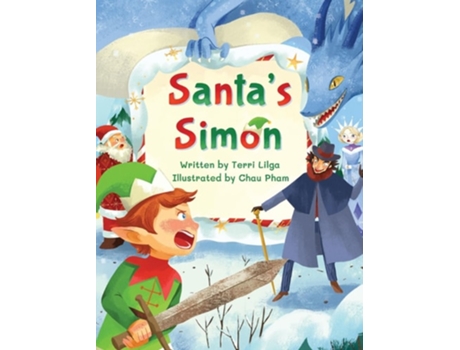 Livro Santas Simon de Terri Lilga (Inglês - Capa Dura)