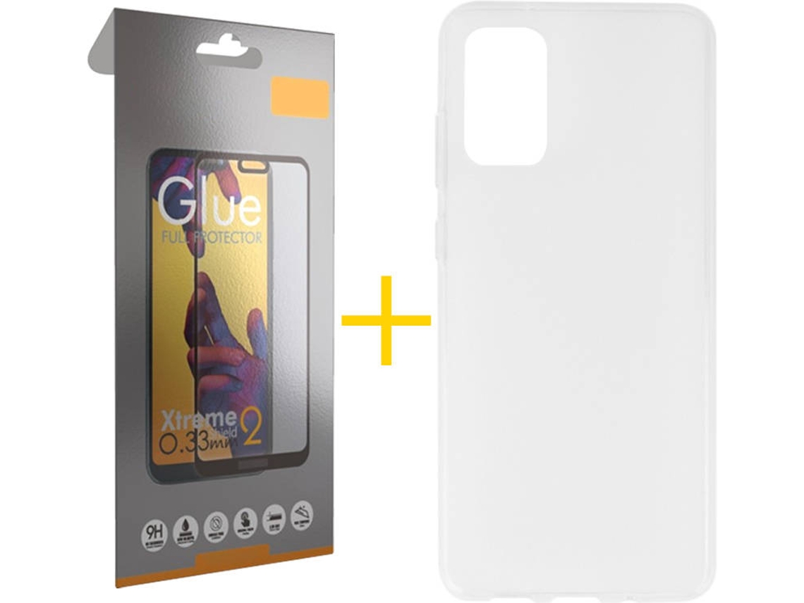 Kit Capa e Película Samsung Galaxy S20 FE 5G SKYHE Full (Transparente)