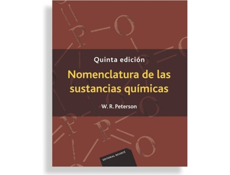 Livro Nomenclatura De Las Sustancias Quimicas 5'Ed de Peterson (Espanhol)