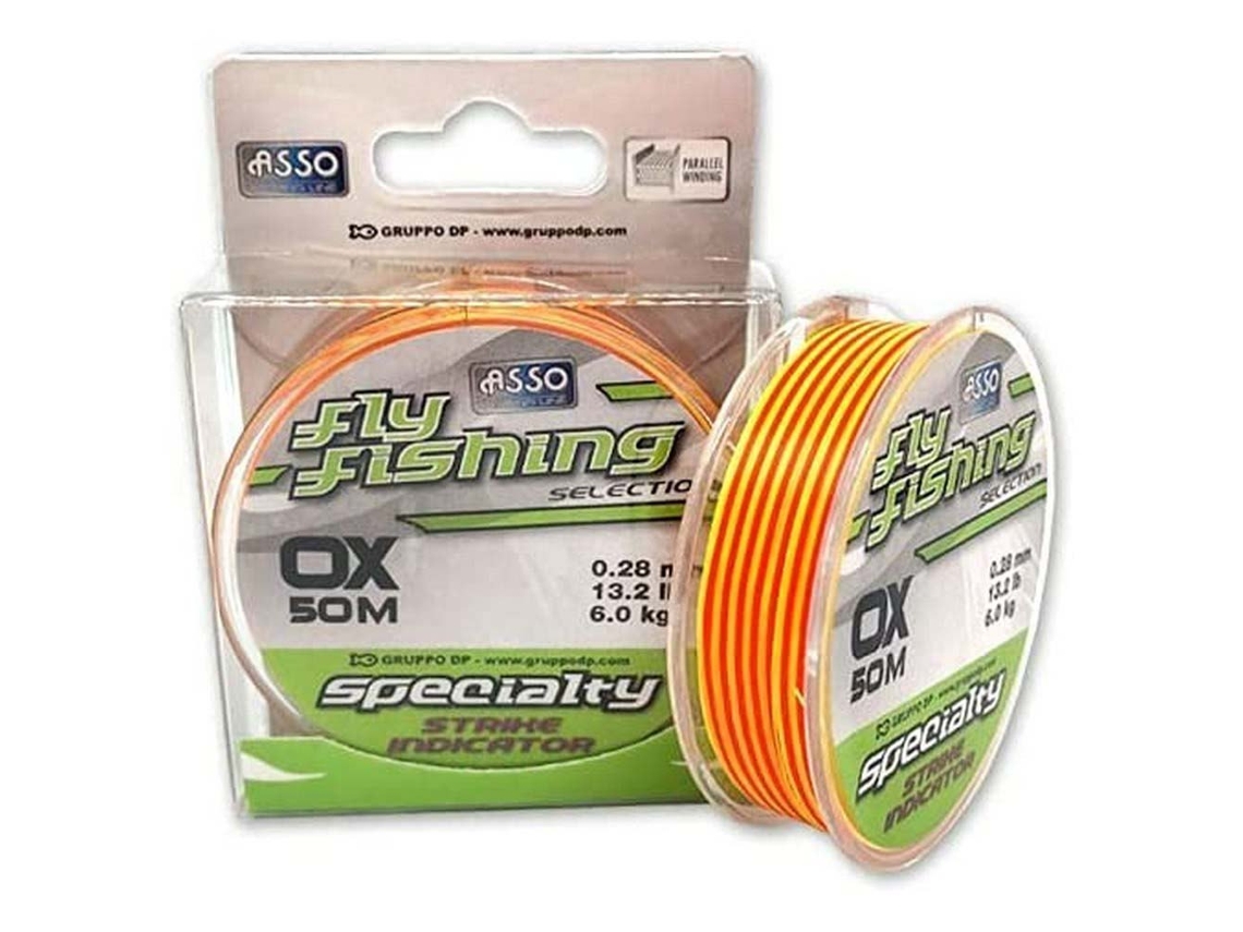 Linha de Pesca com Mosca Fly Strike Indicator 50 M Colorido 0.200 Mmasso