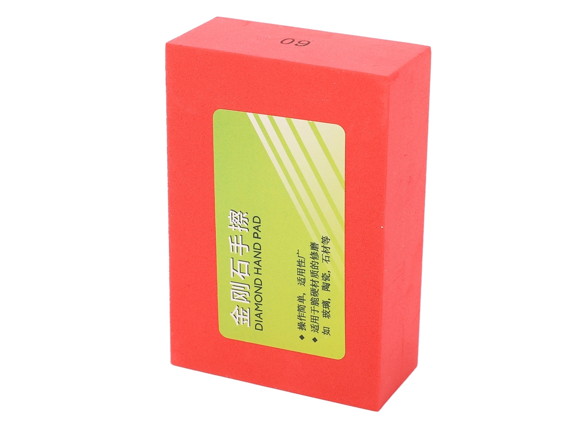 Lixa De Diamante Manual 60 Grit Reutilizável Resistente Ao Desgaste Para Metal E Pedra Bloco De Polimento