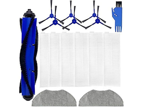 Para kit robótico híbrido Eufy Robovac L70, filtros, escovas, esfregões