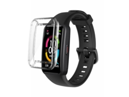 Pulseira De Relógio Lurelia Silicone Para Huawei Band 6 Preto