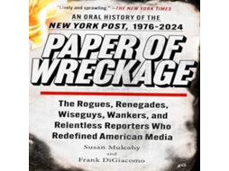 Livro Paper of Wreckage de Frank DiGiacomo (Inglês)