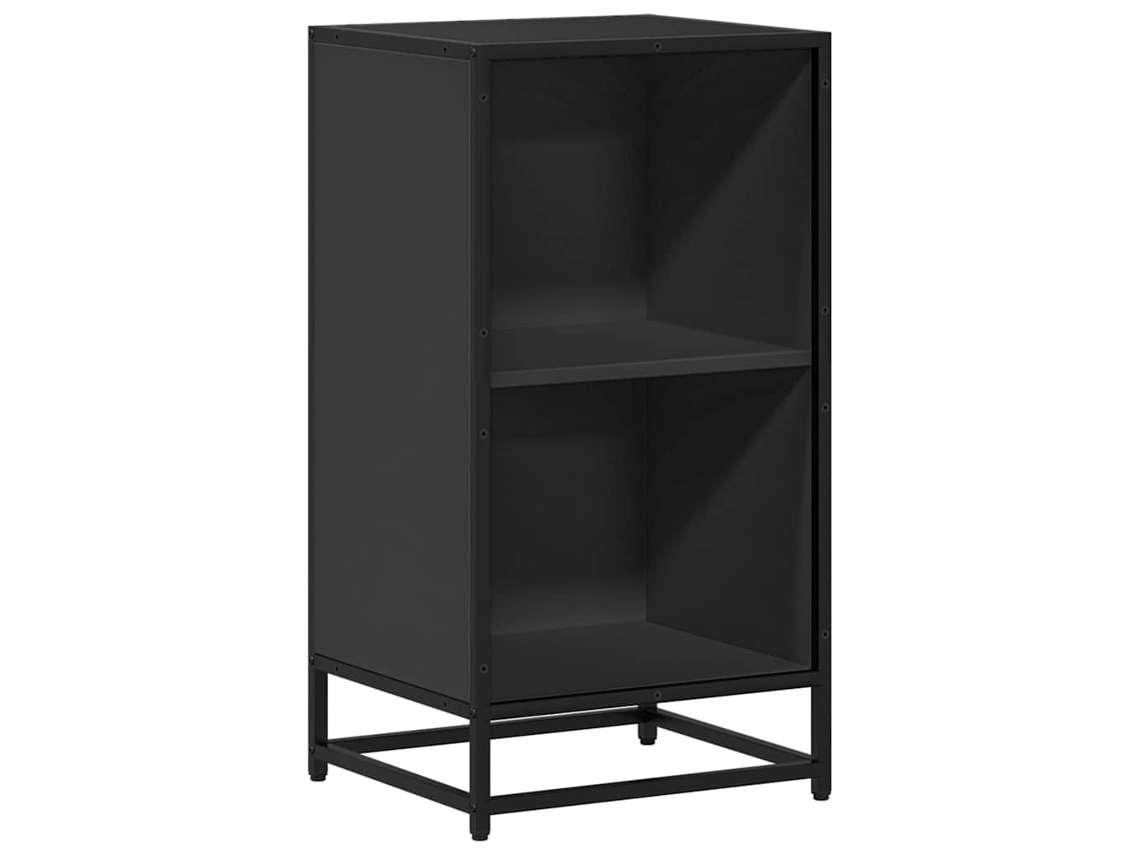 Book Cabinet, Book Cabinets Vidaxl Preto Madeira Processada (n/a)