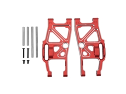 Braço De Suspensão Inferior Para Traxxas 1/10 Maxx 2.0 Alumínio Vermelho
