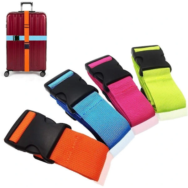 Cintas De Bagagem Ajustáveis​​(4 Multicoloridas)