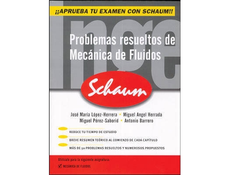 Livro Mecánica De Fluidos. Libro De Problemas.