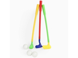 Conjunto De Golfe Infantil Plástico Com Carrinho, Bolas E Bolsa Para Brincar No Verão, Jardim, Na Praia Ao Ar Livre. -aquaforge