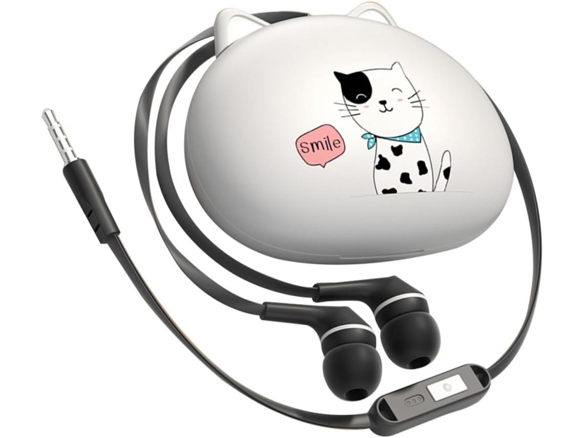 Fones De Ouvido Com Fio Para E Alta Som. Design Ótimos Família Amigos
