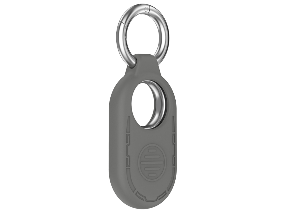 Capa Para Samsung Galaxy Smarttag 2 Location Tracker Protetora De Silicone Portátil Cinza Escuro