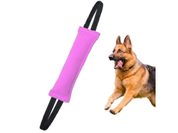 Brinquedo de Reinamento para Cães, Resistentes.para Cabo de Guerra Filhotes Aliviar Denção Digitallab Rosa