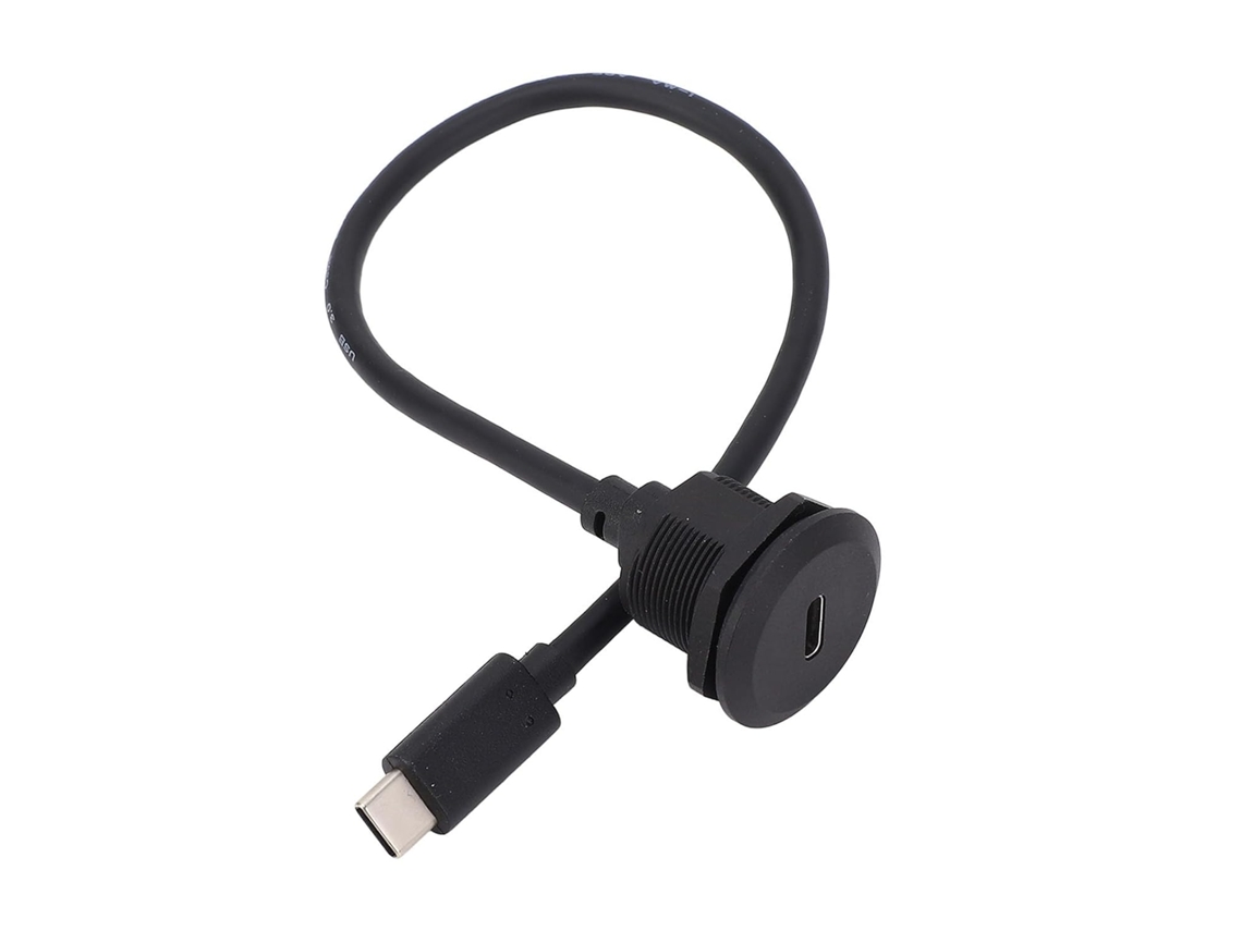 Adaptador Macho Para Fêmea De Montagem Embutida, Cabo Extensão Em