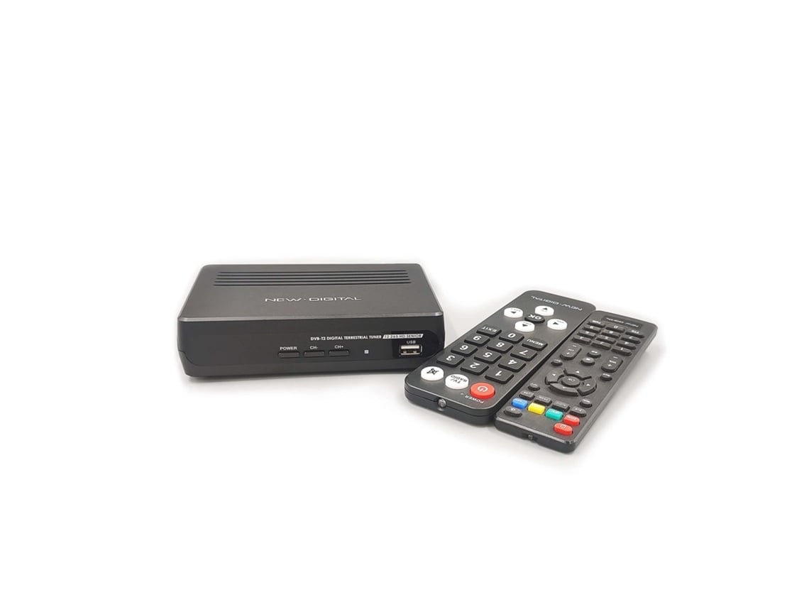 Descodificador New Digital Dvb-T2 (Outlet Caixa Aberta)