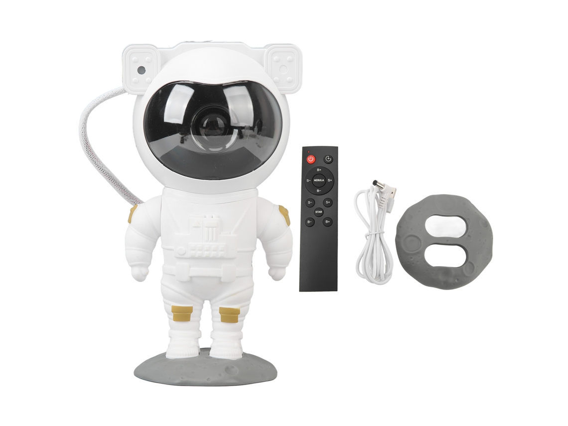 2026 lâmpada Projetor Astronauta Robô com Controle Remoto Usb para Decoração de Quarto e Sala